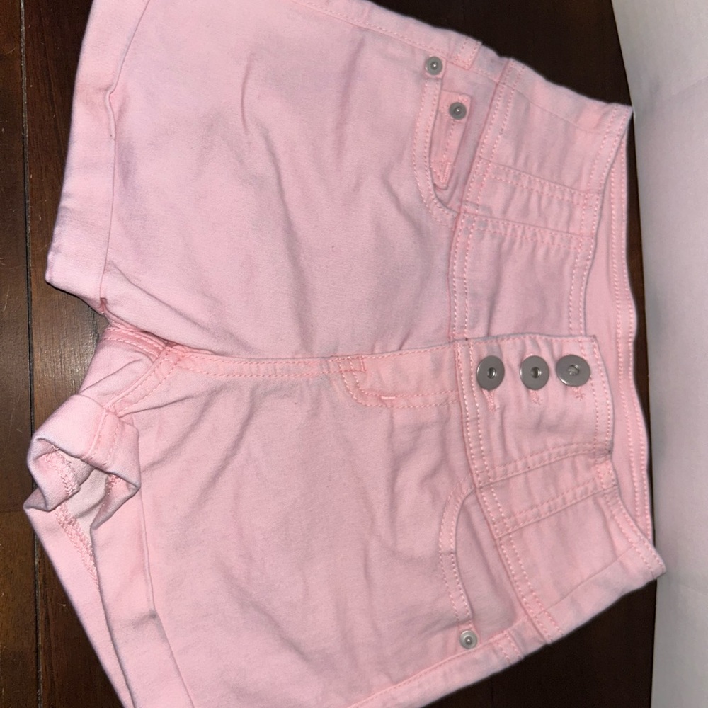 No Boundaries High Waist Pink Shorts